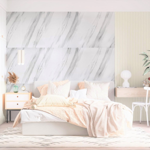 Самозалепващи тапети мрамор бяло