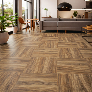 Самозалепващ панел за под с пвц покритие Миран