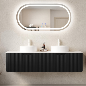 Огледало за баня с LED осветление и функция против изпотяване Клара