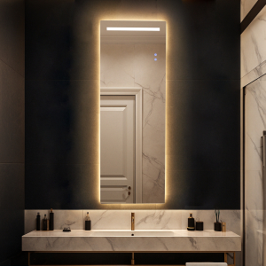 Огледало за баня с LED осветление и функция против изпотяване Примо 