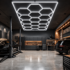 LED Панел пчелна пита Ария- 600W, 243×483cm