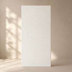 Самозалепващ гъвкав панел- Тип Ветрило в Бяло 120x60 cm