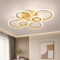 Полилей Астралис Златист, 35W LED с 3 цвята на светлината