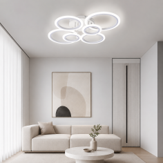 Полилей Луминае Бял, 35W LED с 3 цвята на светлина