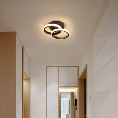 Полилей Вирия LED- Черен