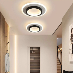 LED Полилей Астра- Черен