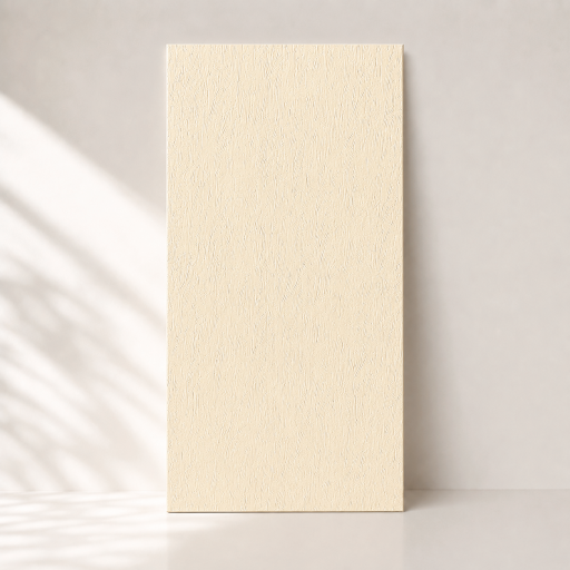 Самозалепващ гъвкав панел- Влачена мазилка в Жълто-Бежаво 120x60 cm