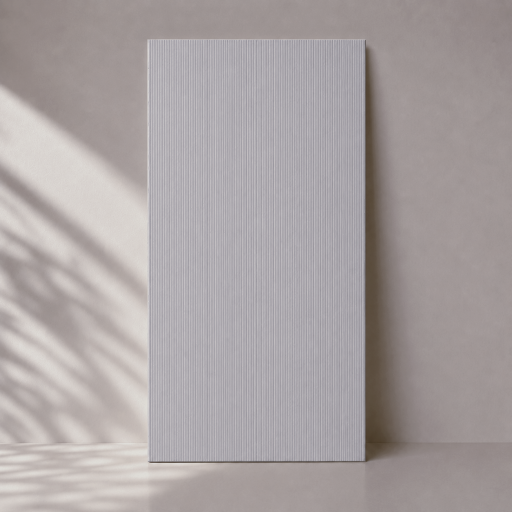 Самозалепващ гъвкав панел- Мазилка на гребен в Сиво 120x60 cm