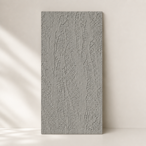Самозалепващ гъвкав панел- Влачена мазилка в Сиво 120x60 cm
