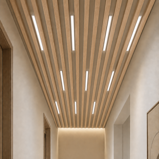 Алуминиев LED профил с капаче- 3.0x3.0x80cm